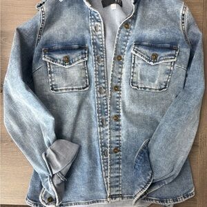 Kut from the Kloth Light Blue Denim Jacket